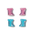 Zapf BABY born Glitter Boots 2 ass. 43cm Játék babacipők