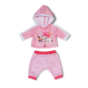 Zapf Creation BABY born Jogging Suit Pink 43cm Játékbaba ruhakészlete