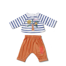 Zapf Creation BABY born Outfit Palmtree 43cm Játékbaba ruhakészlete játékbaba felszerelés