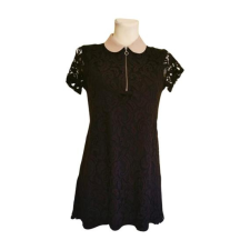  Zara fekete csipke női ruha (méret: M) női ruha