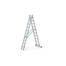  ZARGES Peremezett többcélú létra, kétrészes 2x10 fokos Combimaster DX (Munkamagasság: 5,7m) létra és állvány