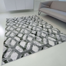 Zarif Bolti Nr. Modern szőnyeg akció, ZARIF 9960 szürke-zöld 120x170cm lakástextília