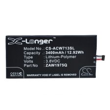  ZAW1975Q Akkumulátor 3400 mAh egyéb notebook akkumulátor