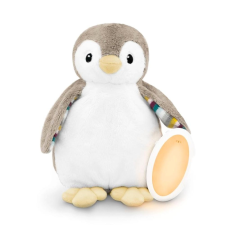 ZAZU PHOEBE pingvin nyugtató plüss éjjeli fénnyel és hangrögzítővel plüssfigura