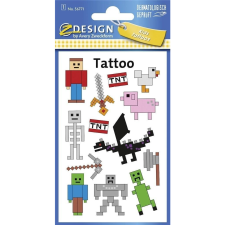 Zdesign Avery 56771 Pixel formák 1 ív tetoválás (469332) szépségszalon