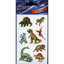 Zdesign Avery Matrica Papír - 3 Ív/csomag, Dinoszauruszok (106442) kreatív és készségfejlesztő