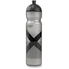 Zdravá lahev ZDRAVÁ LAHEV 1 l SPORT XO, fekete kulacs, kulacstartó