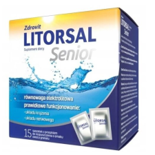 Zdrovit Litorsal Senior Étrend-kiegészítő, por, 15 tasak vitamin és táplálékkiegészítő
