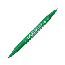Zebra Alkoholos marker Extra fine Zebra MCKIE CARE zöld filctoll, marker