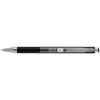 Zebra Golyóstoll, 0,24 mm, nyomógombos, antracit tolltest, ZEBRA "F-301 A", kék
