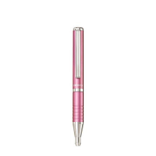  ZEBRA Golyóstoll, 0,24 mm, teleszkópos, metál pink tolltest, ZEBRA &quot;SL-F1&quot;, kék toll