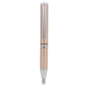 Zebra Golyóstoll, 0,24 mm, teleszkópos, rose gold színű tolltest, ZEBRA "SL-F1", kék
