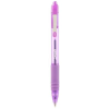 Zebra Golyóstoll, 0,27 mm, nyomógombos, ZEBRA "Z-Grip Smooth", lila
