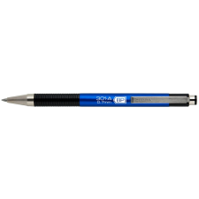 Zebra Golyóstoll 0,7mm, metál kék test, Zebra F-301A, írásszín kék toll