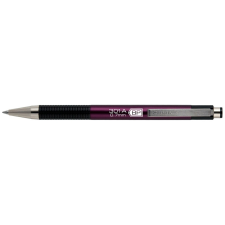 Zebra Golyóstoll 0,7mm, metál mályva test, Zebra F301A, írásszín kék toll