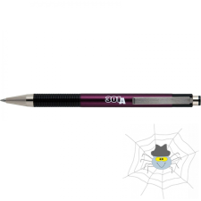 Zebra Golyóstoll 0,7mm metál mályva test, ZEBRA F301A kék toll