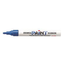 Zebra Lakkmarker, 3 mm, ZEBRA "Paint marker", kék filctoll, marker