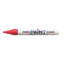 Zebra Lakkmarker, 3 mm, ZEBRA Paint marker , piros filctoll, marker