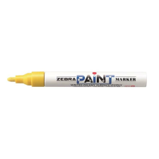 Zebra Lakkmarker, 3 mm, ZEBRA "Paint marker", sárga filctoll, marker