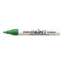 Zebra Lakkmarker, 3 mm, ZEBRA Paint marker, zöld (TZ51014) filctoll, marker