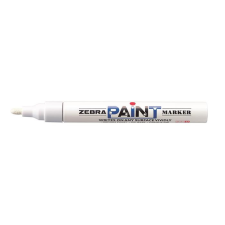 ZEBRA Lakkmarker, 3 mm, ZEBRA "Paint marker", fehér filctoll, marker