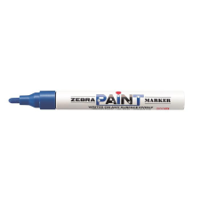 Zebra Lakkmarker, 3 mm, ZEBRA "Paint marker", kék filctoll, marker