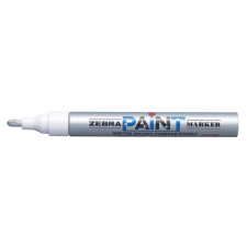 Zebra Lakkmarker olajbázisú ZEBRA ezüst filctoll, marker
