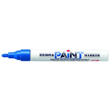 Zebra Lakkmarker olajbázisú ZEBRA kék filctoll, marker