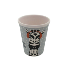 Zebra melamin party pohár 250 ml party kellék