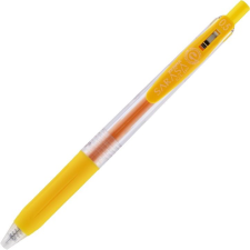 Zebra Sarasa Clip Nyomógombos zseléstoll - 0.5mm / Sárga (35135) toll