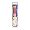 Zebra Sarasa Clip Urban Vibes Zseléstoll készlet 0.33 mm nyomógombos 3 szín