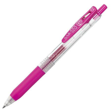 Zebra Zseléstoll, 0,33 mm, nyomógombos, ZEBRA &quot;Sarasa Clip&quot;, magenta toll