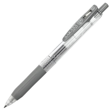 Zebra Zseléstoll, 0,33 mm, nyomógombos, ZEBRA "Sarasa Clip", szürke toll