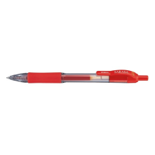 Zebra Zseléstoll zebra sarasa retractable nyomógombos 0,7 mm piros 46830 toll