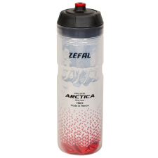 ZÉFAL Zefal Arctica 75 new ezüst - piros kulacs, kulacstartó