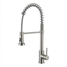  Zegor Professzionális Rugalmas Konyhai Csaptelep – Szálcsiszolt Acél CS102 csaptelep