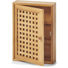 Zeller bambusz 19×6× 27 cm kulcsszekrény bútor