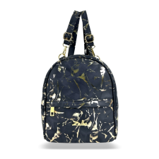  Zellia Női Hátizsák Zlb301 Sötét Kék-Arany – Leaf – hátizsák