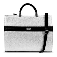  Zellia Női Kézi-Aktatáska Zv2101 Fekete-Ezüst – Crystal –