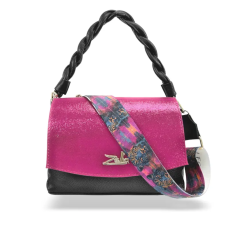  Zellia Női Oldaltáska 24057 – Next C. Tiger – Fekete-Magenta