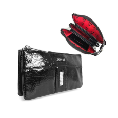 Zellia Női Pénztárca Hz-127 D266 - 4001 - Black - Fekete Lakk