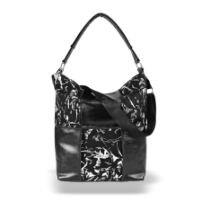  Zellia Női Válltáska 19141 Fekete Matt – Leaf – kézitáska és bőrönd
