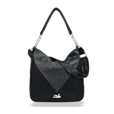  Zellia Női Válltáska 25194 Fekete – Crystal-Rimini 2 – kézitáska és bőrönd