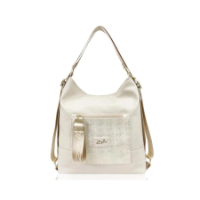 Zellia Női Válltáska/Hátizsáká Alakítható 19010 Beige - Awi - kézitáska és bőrönd