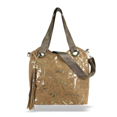  Zellia Női Válltáska Zlb185 Camel – Leaf –