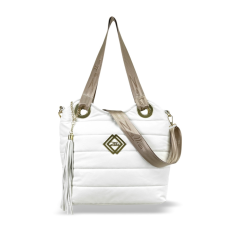  Zellia Női Válltáska Zlb185 Fehér Matt – Line –