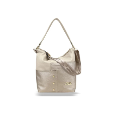 Zellia Női Válltáska Zlb232 Beige-Arany - Diamond - kézitáska és bőrönd