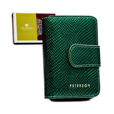 Zellia Peterson Női Bőr Pénztárca 425214-Dsl-6143 Green - Zöld