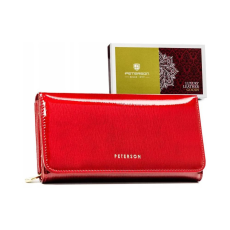 Zellia Peterson Női Bőr Pénztárca Ptn 421077-Sh-7495 Red - Piros