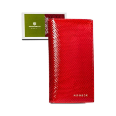 Zellia Peterson Női Bőr Pénztárca Ptn 421431-Dsl-6181 Red